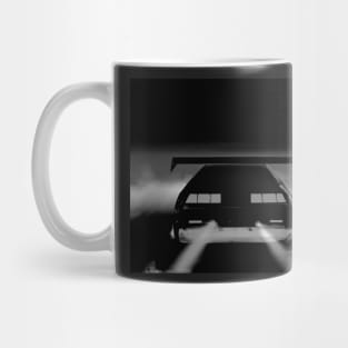 Black and white car Mug